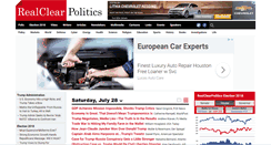 Desktop Screenshot of livenews.realclearpolitics.com